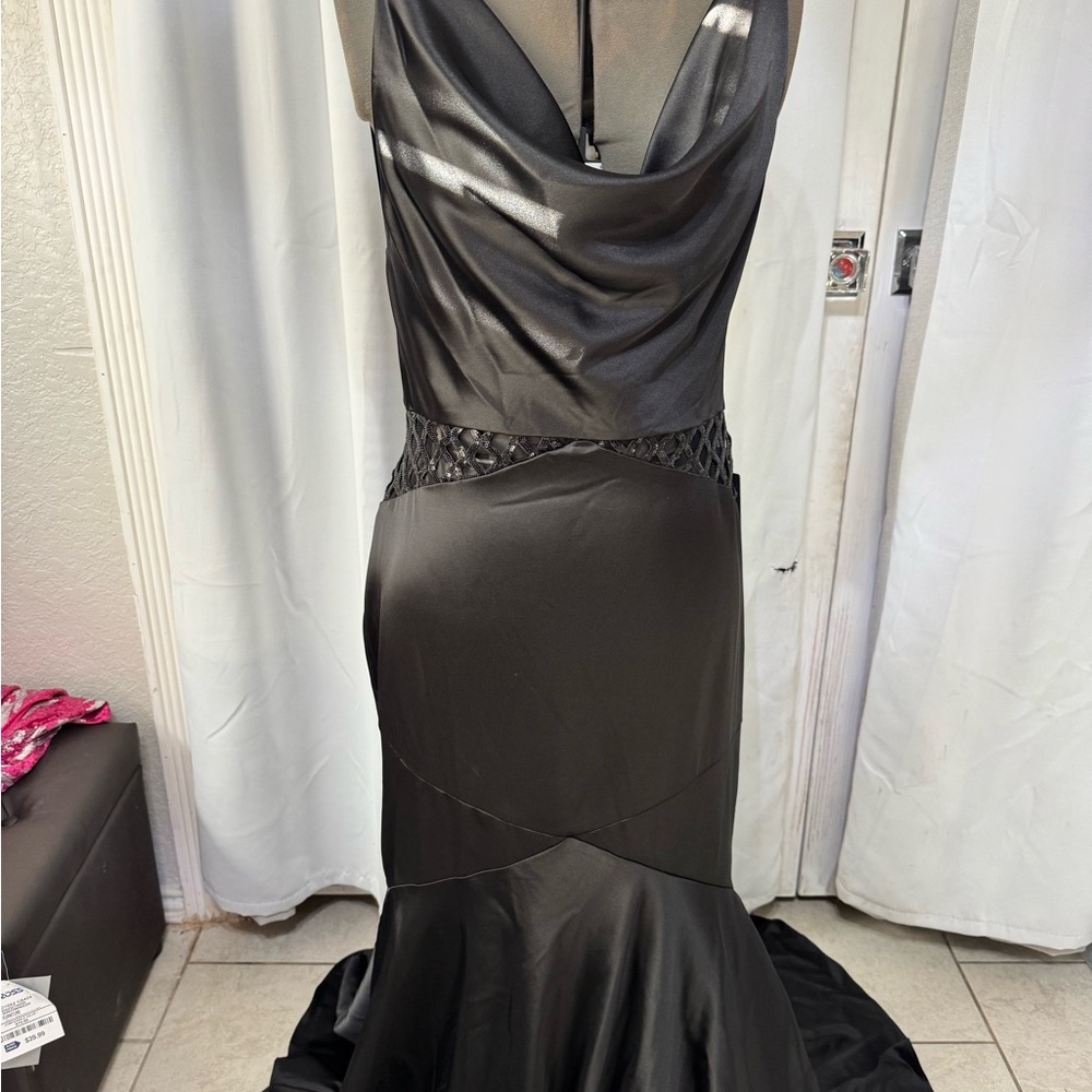 Black evening dress